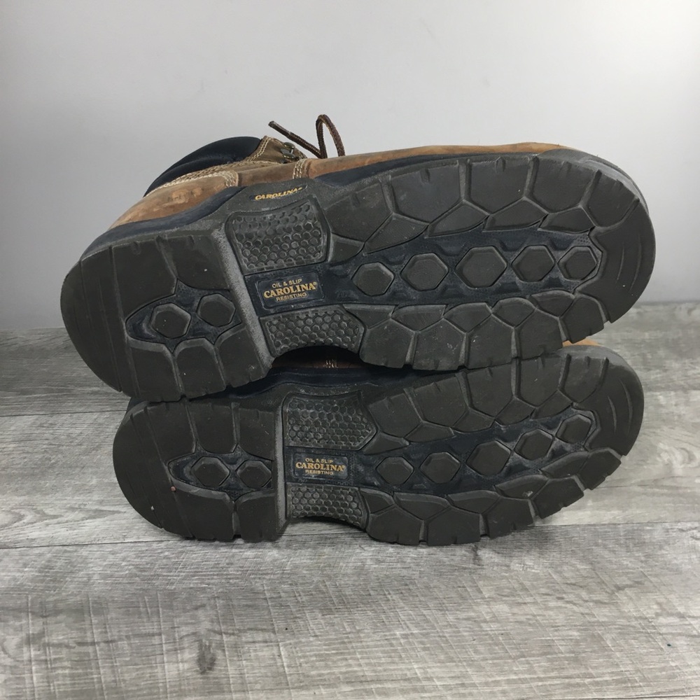 Mens Carolina CA5520 Bruno 6” Steel Toe Waterproof Leather Work Boots Size 9.5 - Picture 8 of 12